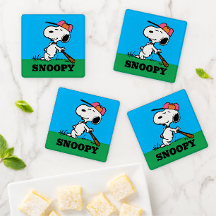 Peanuts Snoopy at Bat Coaster Set