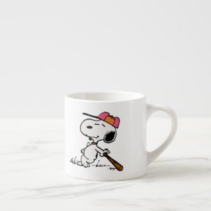 Peanuts Snoopy at Bat Espresso Cup