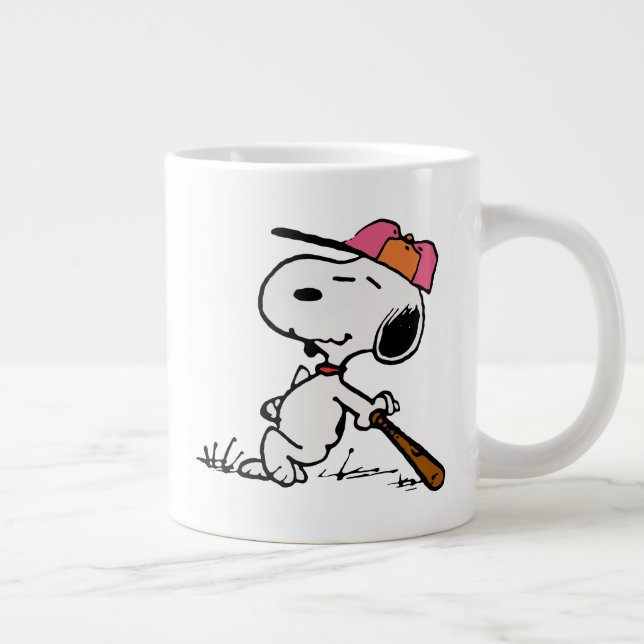 Peanuts | Snoopy at Bat Giant Coffee Mug (Right)