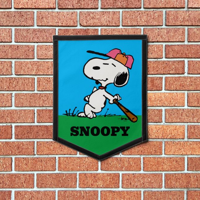Peanuts | Snoopy at Bat Pennant (Insitu 1)