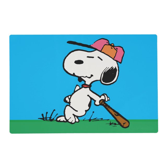 Peanuts | Snoopy at Bat Placemat (Front)