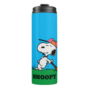 Peanuts Snoopy at Bat Thermal Tumbler