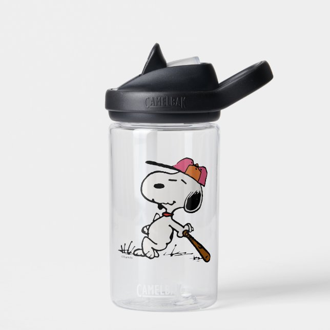 Peanuts | Snoopy at Bat Water Bottle (Left)