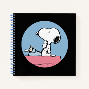 Peanuts Snoopy at the Typewriter Notebook