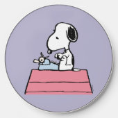 Peanuts | Snoopy at the Typewriter Wireless Charger (Front)