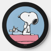 Peanuts | Snoopy at the Typewriter Wireless Charger (Front)