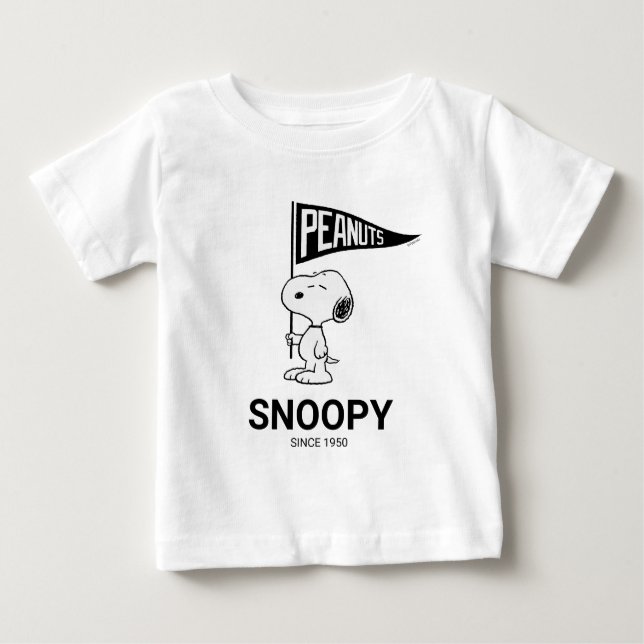 Peanuts | Snoopy Athletic Department Baby T-Shirt (Front)