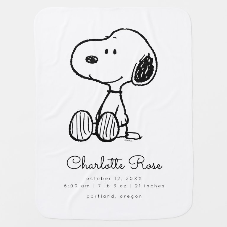 Peanuts | Snoopy Baby Baby Blanket