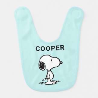 Peanuts Snoopy Baby Bib