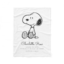 Peanuts | Snoopy Baby Fleece Blanket