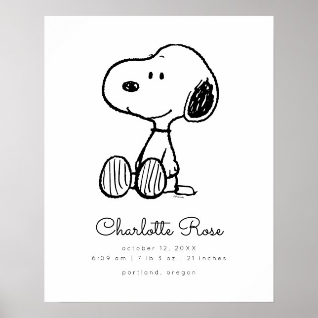 Peanuts | Snoopy Baby Poster (Front)