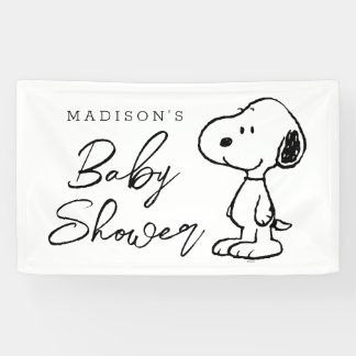 Peanuts Snoopy | Baby Shower Banner