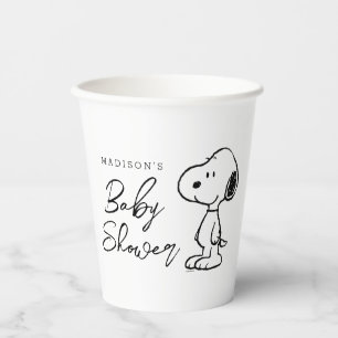 Peanuts Snoopy   Baby Shower Paper Cups