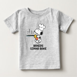 Peanuts | Snoopy Baking Cookies Baby T-Shirt