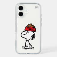 Peanuts | Snoopy Balancing His Dog Dish iPhone 16 Case