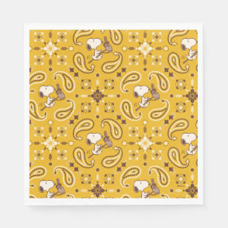 Peanuts | Snoopy Bandana Cowboy Napkins