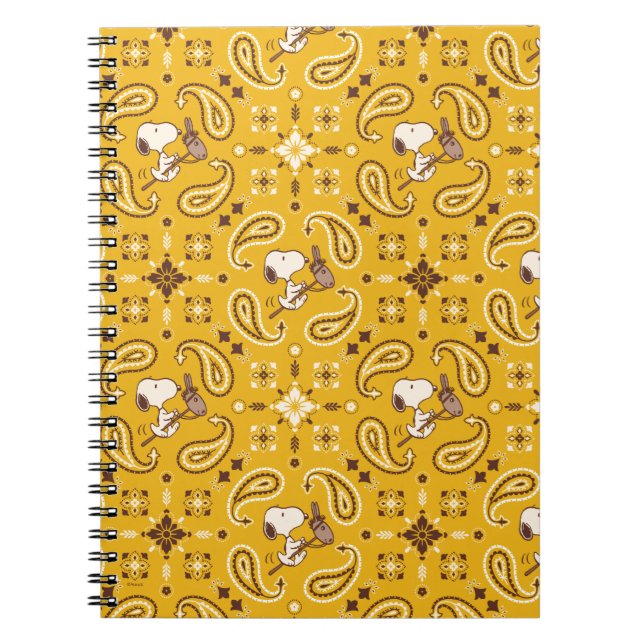 Peanuts | Snoopy Bandana Cowboy Notebook (Front)