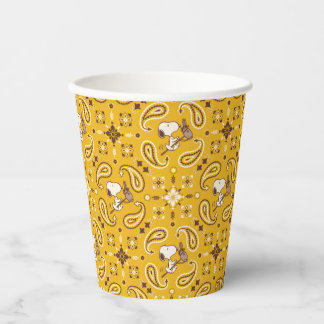 Peanuts | Snoopy Bandana Cowboy Paper Cups