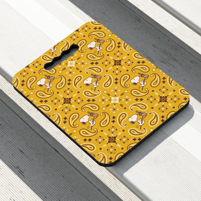 Peanuts | Snoopy Bandana Cowboy Seat Cushion (In Situ)