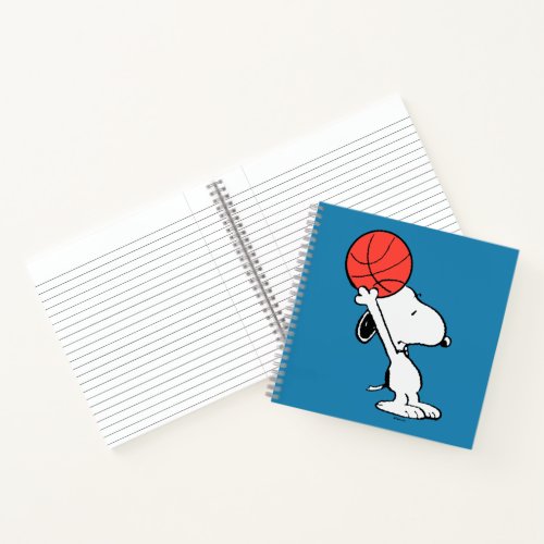 Peanuts  Snoopy Basketball Hoop Shot Notebook