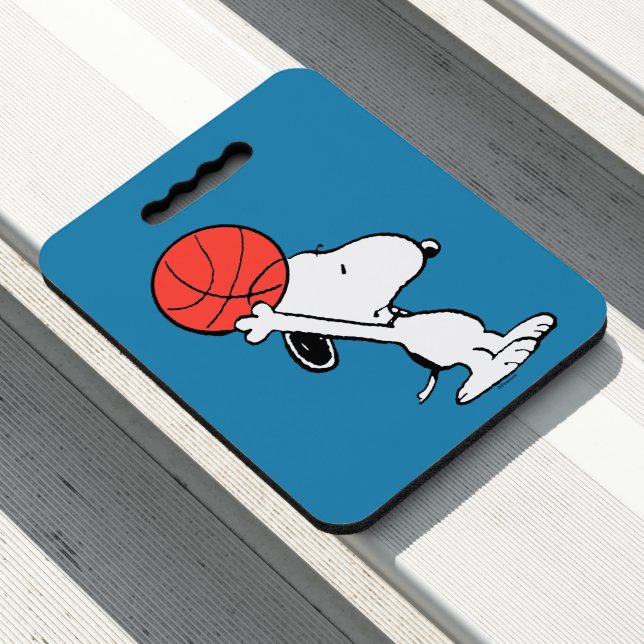 Peanuts | Snoopy Basketball Hoop Shot Seat Cushion (In Situ)