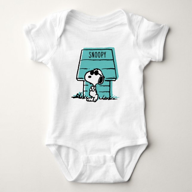 Peanuts | Snoopy Be Real Baby Bodysuit (Front)