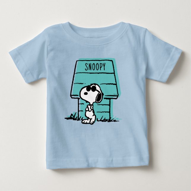 Peanuts | Snoopy Be Real Baby T-Shirt (Front)