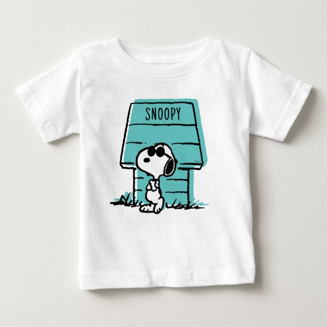 Peanuts | Snoopy Be Real Baby T-Shirt (Front)