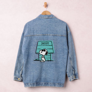 Peanuts   Snoopy Be Real Denim Jacket