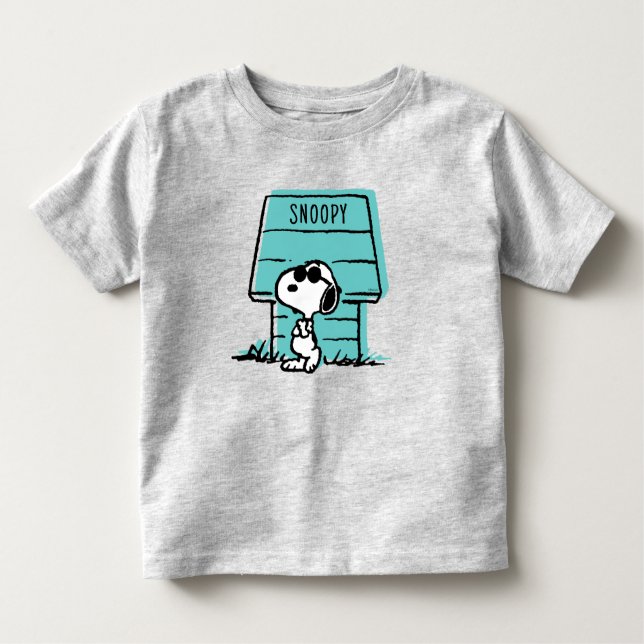 Peanuts | Snoopy Be Real Toddler T-shirt (Front)