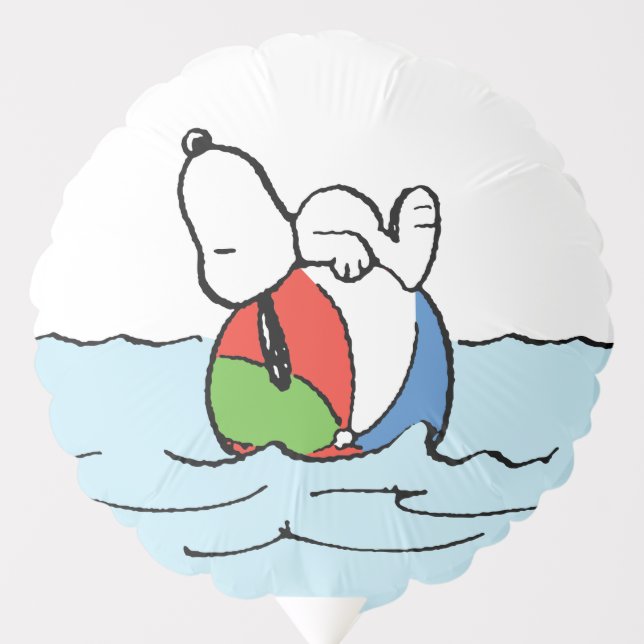 Peanuts | Snoopy Beach Ball Beach Balloon (Front)