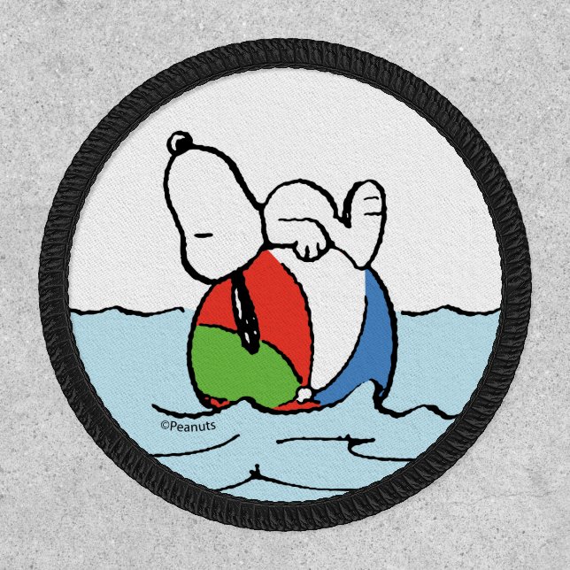 Peanuts | Snoopy Beach Ball Beach Patch (Front)