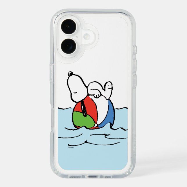 Peanuts | Snoopy Beach Ball Beach Speck iPhone Case (Front)