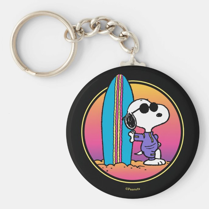 Peanuts | Snoopy Beach Beagle Keychain