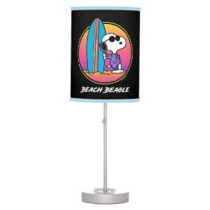 Peanuts Snoopy Beach Beagle Table Lamp