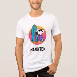 Peanuts   Snoopy Beach Beagle Tri-Blend Shirt