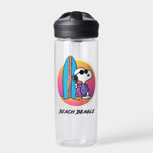 Peanuts Snoopy Beach Beagle Water Bottle