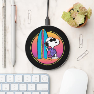 Peanuts   Snoopy Beach Beagle Wireless Charger