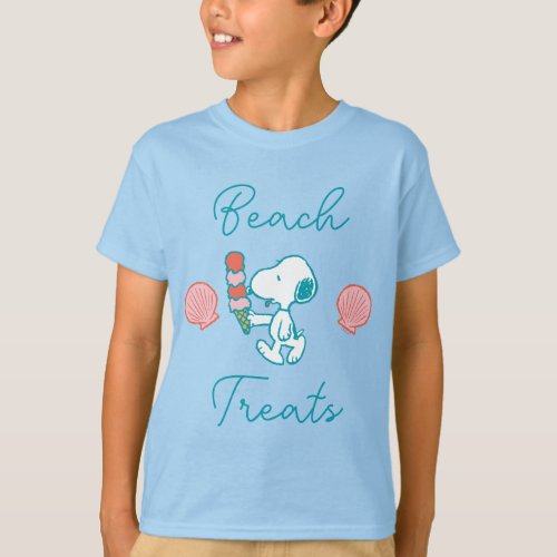 Peanuts  Snoopy Beach Break T_Shirt