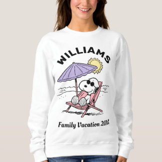 Peanuts | Snoopy Beach Family Vacation Sweatshirt
