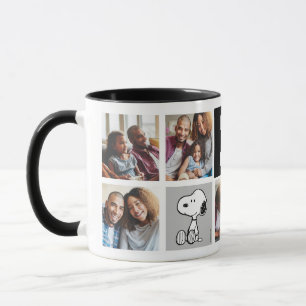 PEANUTS   Snoopy - Best Dad  Photo Collage Mug