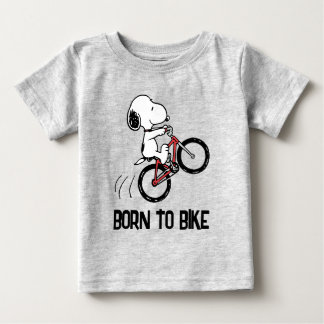 Peanuts | Snoopy Bicycle Wheelie Baby T-Shirt