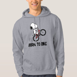 Peanuts   Snoopy Bicycle Wheelie Hoodie
