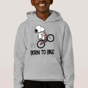 Peanuts Snoopy Bicycle Wheelie Hoodie