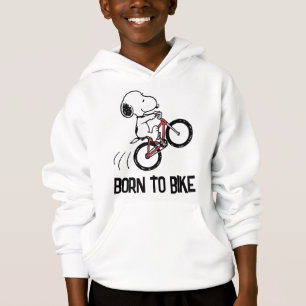 Peanuts   Snoopy Bicycle Wheelie Hoodie