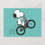 Peanuts | Snoopy Bicycle Wheelie Postcard