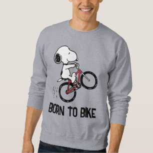 Peanuts Snoopy Bicycle Wheelie Sweatshirt
