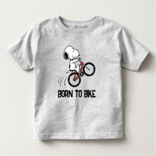 Peanuts   Snoopy Bicycle Wheelie Toddler T-shirt