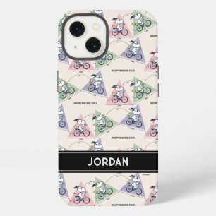 Peanuts Snoopy Bike Ride Stats iPhone 13 Case