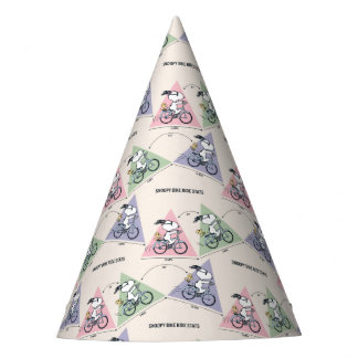 Peanuts | Snoopy Bike Ride Stats Party Hat